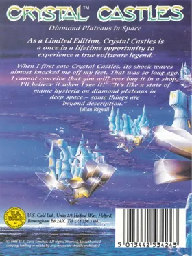 Crystal Castles (UK) (1986) box cover back